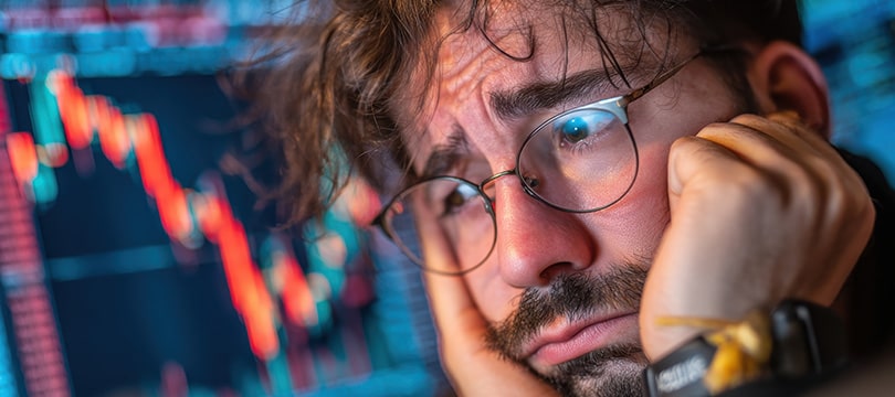 Trader reviewing prop firm challenge results on a screen