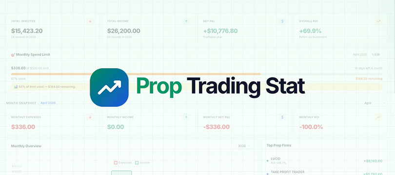 Prop Trading Stat: tracking prop firm challenge fees and payouts